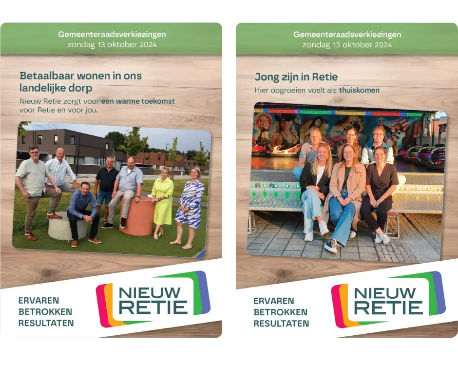 Cover van onze tweede programmafolder